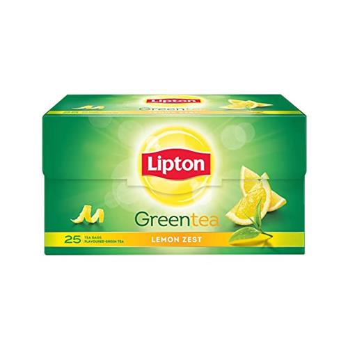LIPTON GREEN TEA LEMON ZEST 25N